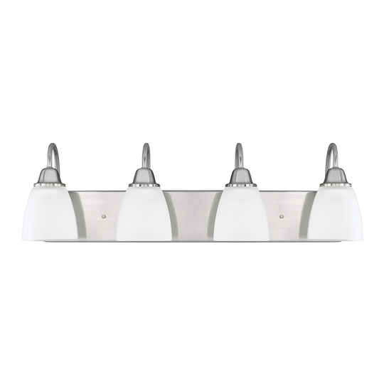 Trenton 4-light Brushed Nickel Bath/Vanity Light - Brushed Nickel