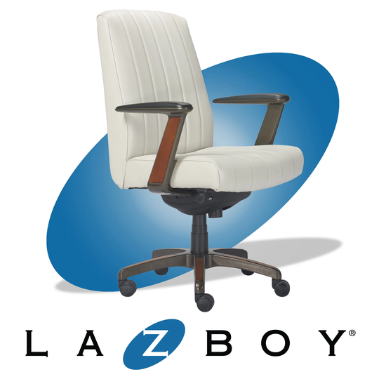 La-Z-Boy Modern Bennett Contemporary Leather Executive Office Chair