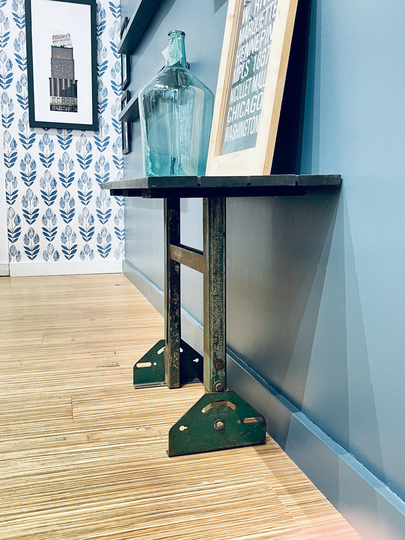 Metal + Wood Industrial Side Table | Tables Nightstands Set Of Two Matching Small Desk