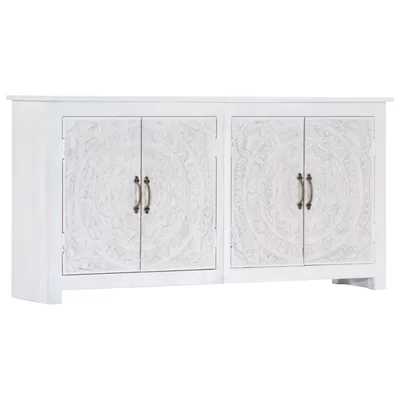Saramarie 55.1'' Wide Acacia Wood Sideboard