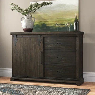 Kenworthy 60" Wide 3 Drawer Sideboard
