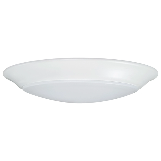 7 inch LED Disk Light CCT Selectable 3K/4K/5K White Finish