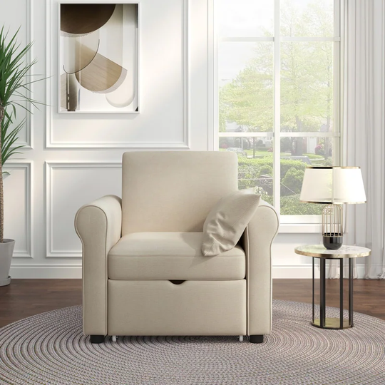 3-in-1 Convertible Sleeper Sofa Chair , Sofa Bed Chair