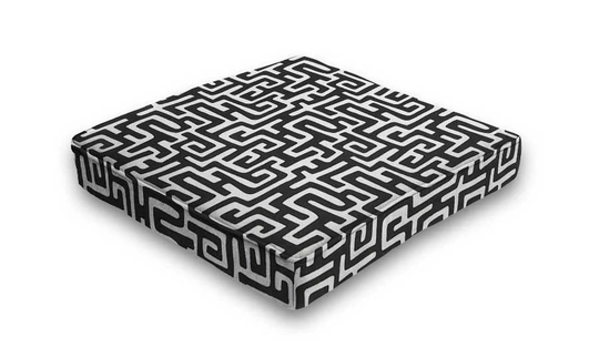 Premier Print - Enid Matte Outdoor Seat Pad Patio Chair Pad, Dining Cushions | 35 Sizes