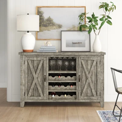 Viviana 60" Wide Pine Sideboard