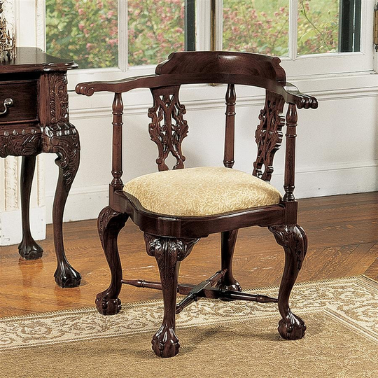 Chippendale Corner Chair DESIGN TOSCANO CHAIRS chippendale chairs