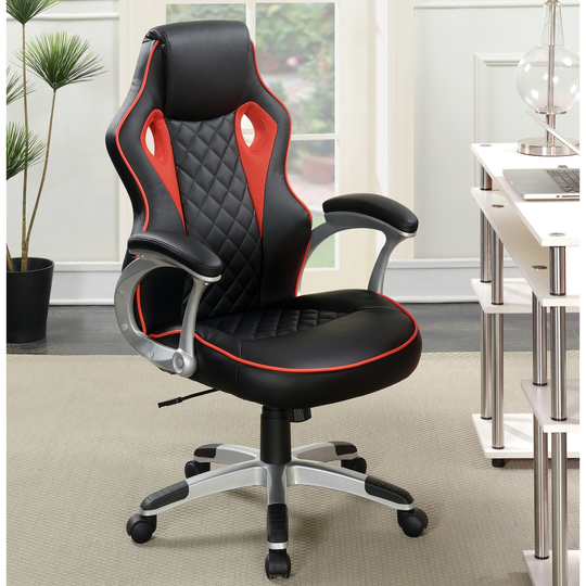 Racer Design Black and Red Ergonomic Gaming Office Chair
