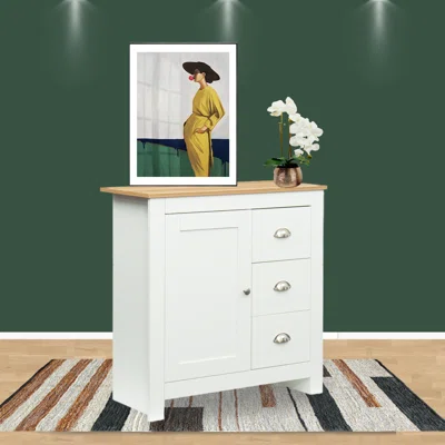Mcdougle 31" Wide 3 Drawer Sideboard