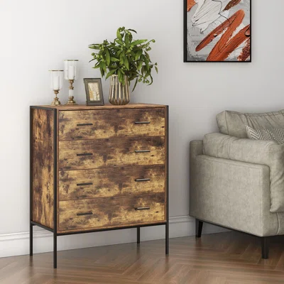 Coplay 4 Drawer 32.7" W Double Dresser
