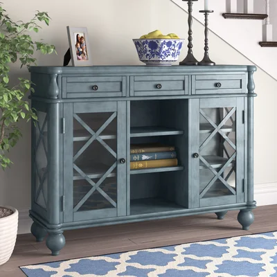 Arianne 48" Wide 3 Drawer Sideboard