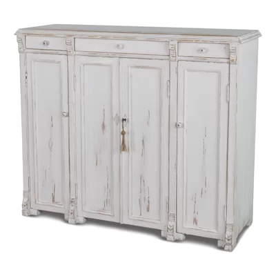 Monsen 51" Wide Pine Wood Sideboard