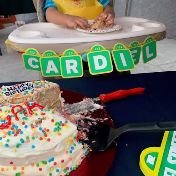 Sesame Street High Chair Banner