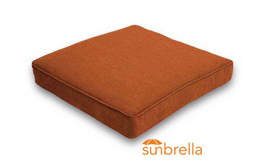 Sunbrella® Canvas Rust | Outdoor Seat Pad Patio Chair Dining Cushions