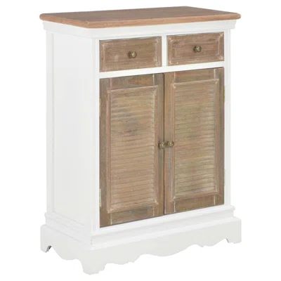 Spiker 23.62" Wide 2 Drawer Wood Server