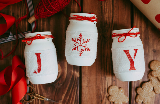 Rustic Table Decorations- Christmas Home Decor - Centerpiece- Housewarming Gift For Farmhouse