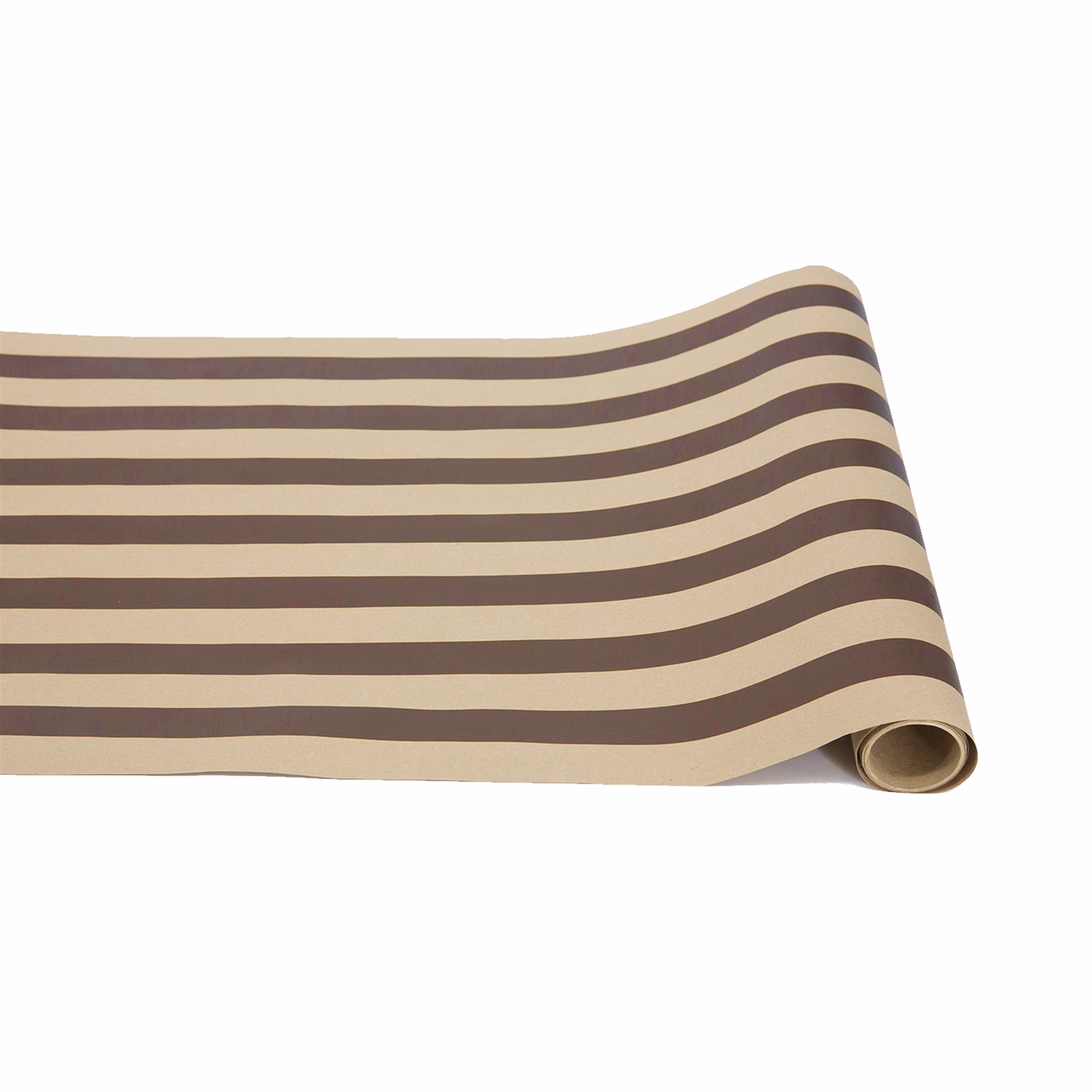 Brown Kraft Classic Stripe Table Runner