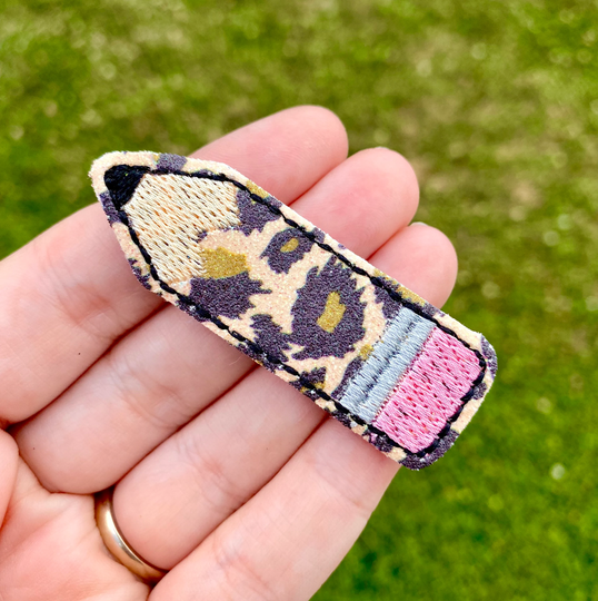 Leopard Pencil Felties - Back To School