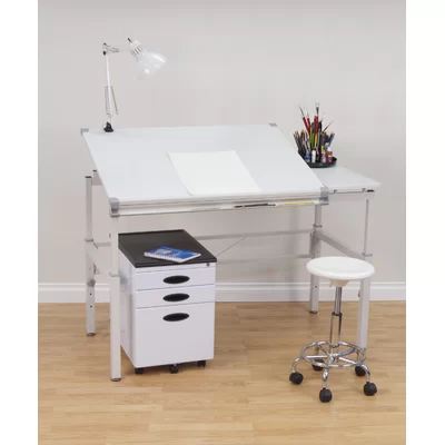 Cowie Height Adjustable Drafting Table
