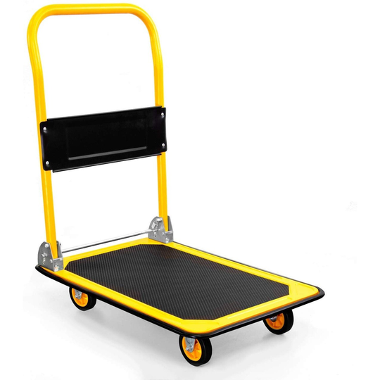 Mount-It! Push Cart Dolly | Moving Platform 330 Lbs Capacity