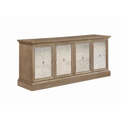 Somwya 79.25'' Wide Ash Wood Sideboard