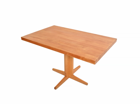 Maple Butcher Block Table Mid Century Modern