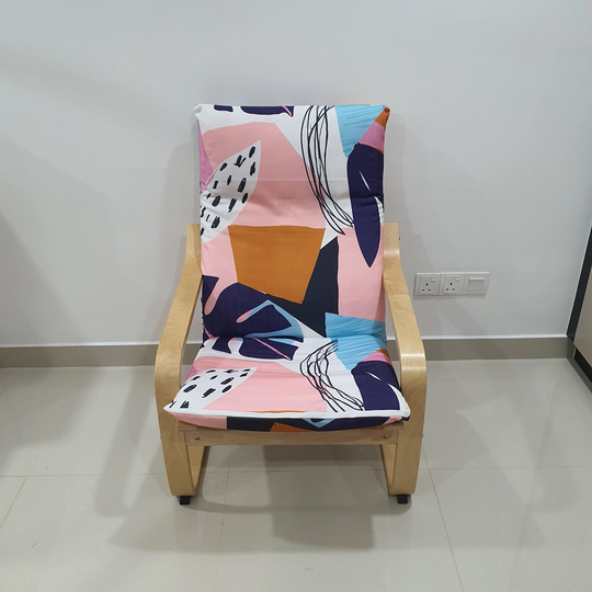 Ikea Poang Chair Cushion Cover - Fragments