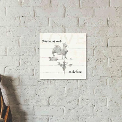 Farm Memories V by Anne Tavoletti - Wrapped Canvas Textual Art Print