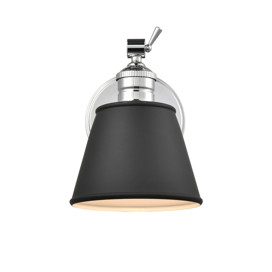 Millennium Lighting Layne 1 Light Wall Sconce in Modern Gold or Chrome Finish