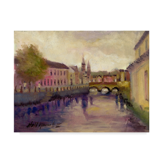 Hall Groat Ii 'Brandon River' Canvas Art - Multi-color
