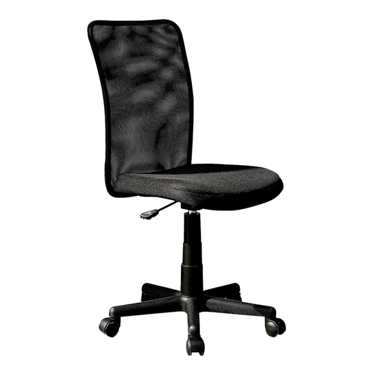 Black Mesh Task Office Chair