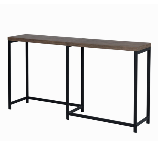 Homylin 63'' Long Console Table with Metal Frame, Entry Console Table for Entrance, Couch Console Table for Living Room