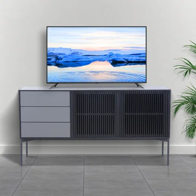 Kazem 62.41" Wide 3 Drawer Sideboard