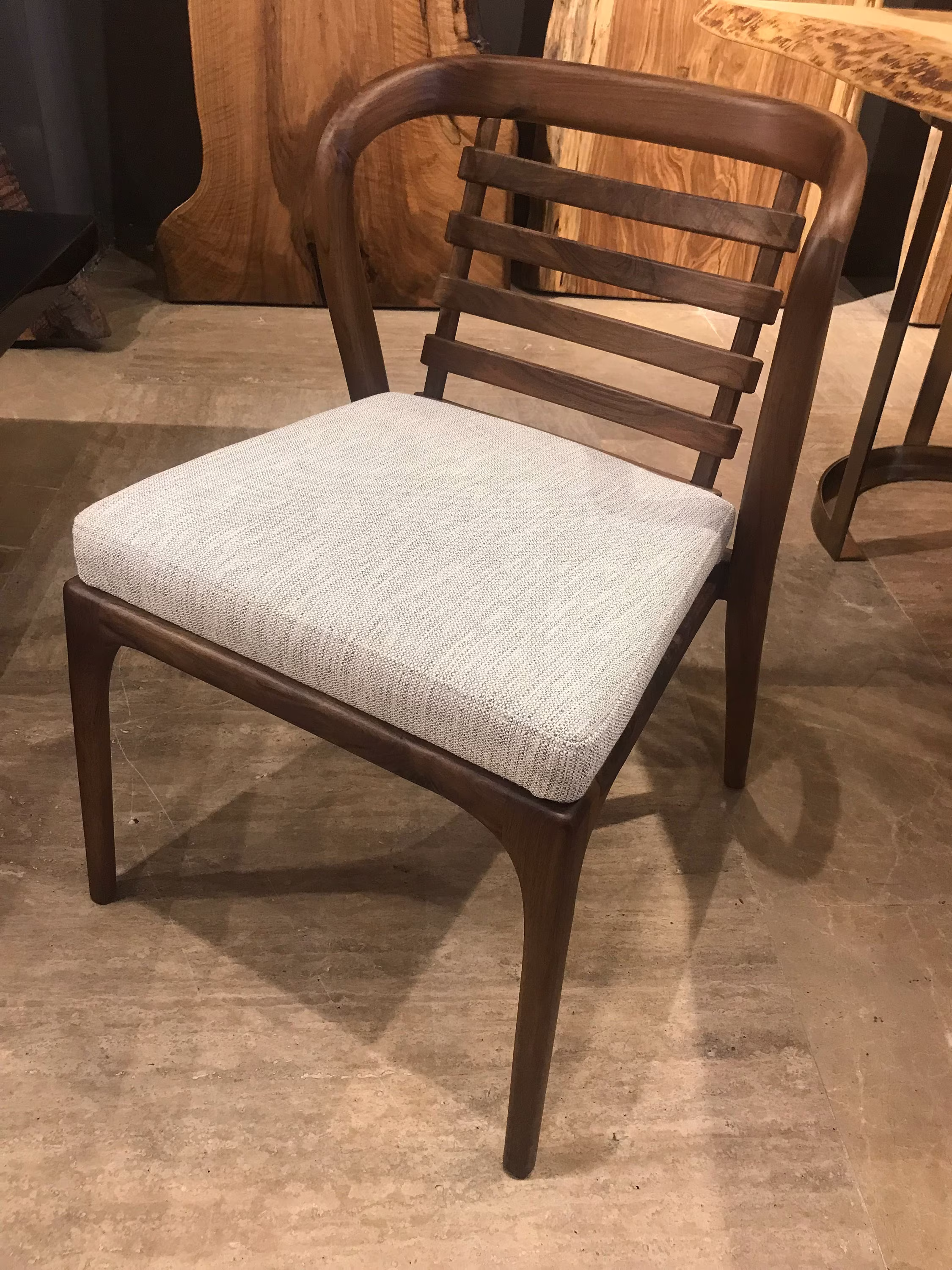 Luxury Walnut Dining Chair, | Free Shipping