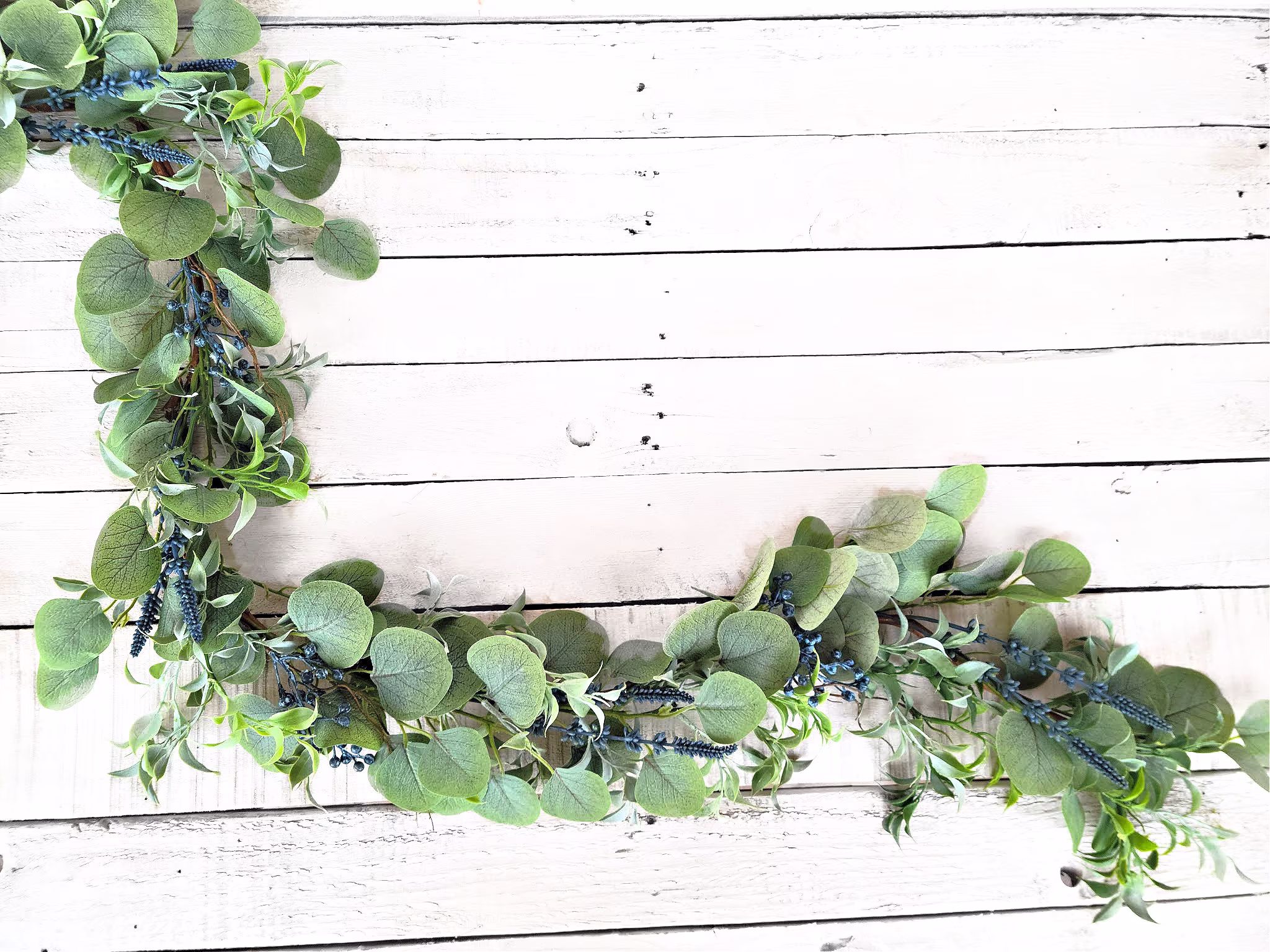 Wedding Table Runner-Tablescape-Summer Garland-Greenery For Wedding-Blueberry Eucalypytus-Weddings-Arbor Greenery-Summer