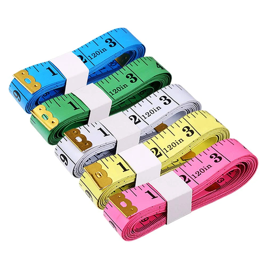 Tape Measure - Buy 1 Or Set Of 4 60" Measure, Sewing Flexible Crocheting, Knitting Tool, Guchet, Yarn