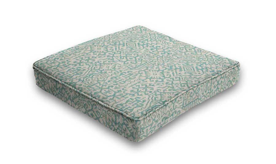 Sunbelievable® Freeport Aqua | Outdoor Seat Pad Patio Chair Dining Cushions