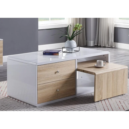 Verux Coffee Table, White High Gloss 84930