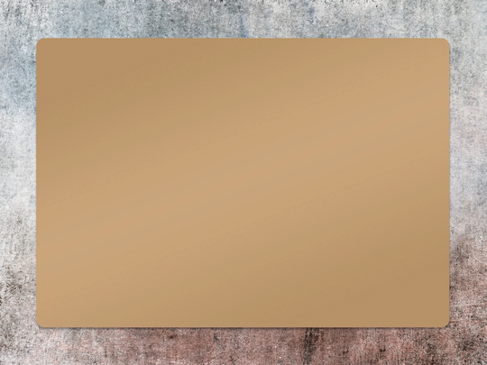 Light Brown Chair Mat, Protective Vinyl Floor Splat Pad, Area Rug, Gift Idea, Game Room Rug