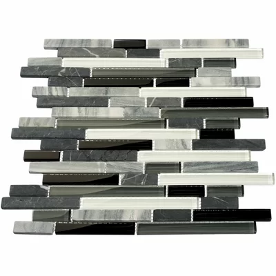 Glacier Mountain Natural Stone Linear Mosaic Wall & Floor Tile