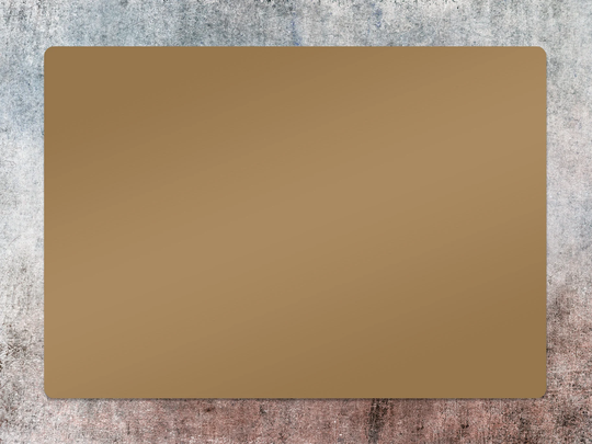 Gold Chair Mat, Protective Vinyl Floor Splat Office Decor, Area Rug, Gift Idea, Game Room Rug