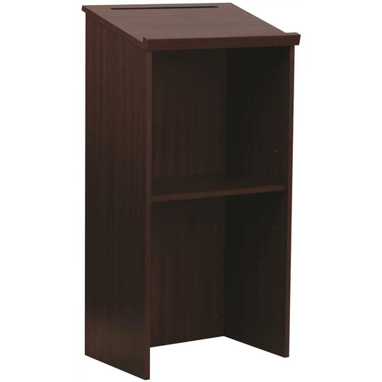 Delacora Convention / Conference 23" Wide Wood Podium / Lectern