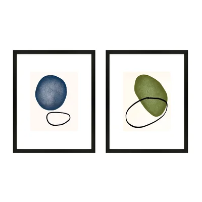 Lucian No. 151 & 167, Set Of 2 - 2 Piece Picture Frame Print Set on Paper