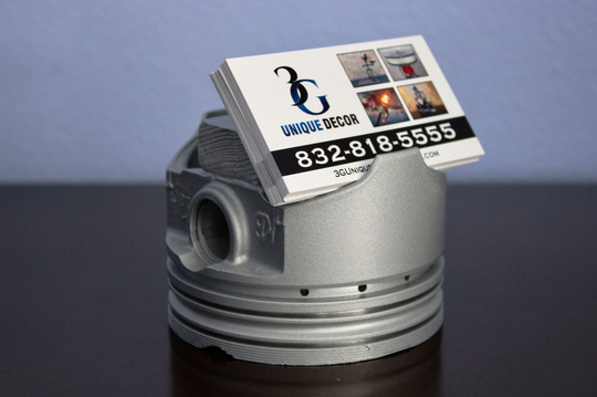 Car Office Decor/Piston Card Holder