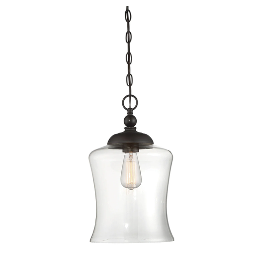 Meridian 1-Light Mini Pendant in Oil Rubbed Bronze
