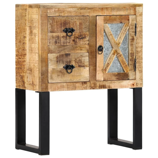 Sideboard 23.6"x11.8"x29.9" Solid Mango Wood