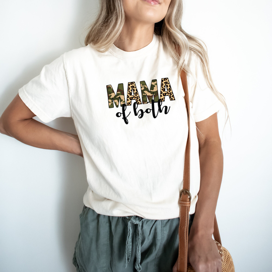Comfort Colors® Mama Of Both Shirt, Mom Tee, Mother's Day Tshirt, Mothers Gift For Mommy, Life Shirt
