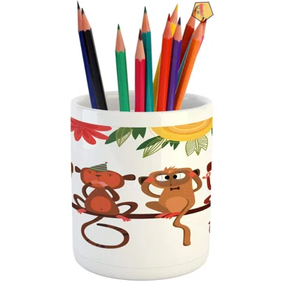 Ceramic Pencil Holder For Desk Office Accessory