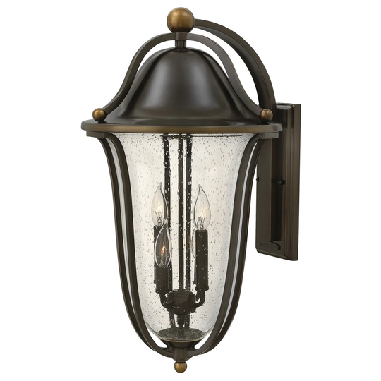 Hinkley Lighting 4 Light Outdoor Lantern Wall Sconce from the Bolla