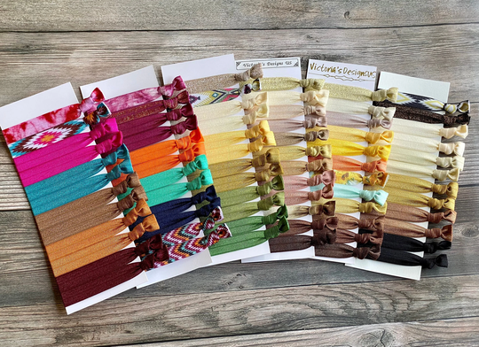 Colorful Hair Ties-Elastic Bands-stretchy Ties-Fall Ties