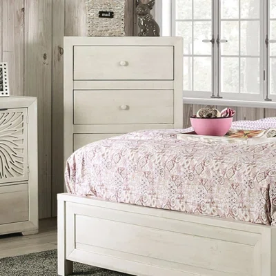 Rileey 4 Drawer 37.5" Solid Wood Remove Standard Dresser-Chest
